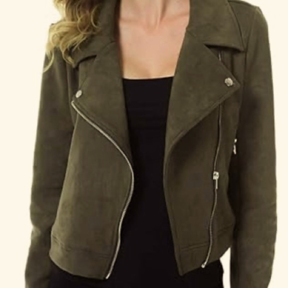 Soft jacket army green size S